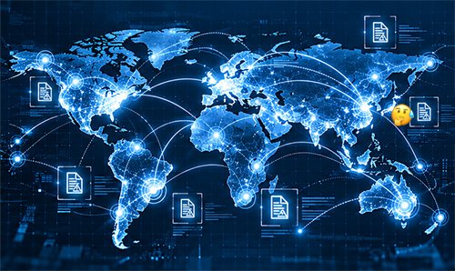 世界的な情報漏洩